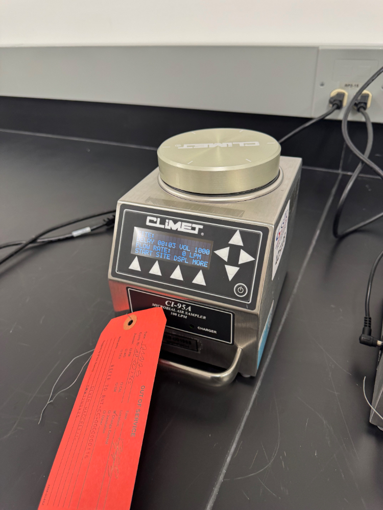 Image of Climet CI-95A 100 LPM Microbial Air Sampler